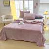 Super Cozy Winter Throw Blanket Warm Fleece/Flannel Blandets Floral heart Printing Bed linens Bedspread Home Travel Drop Shippin