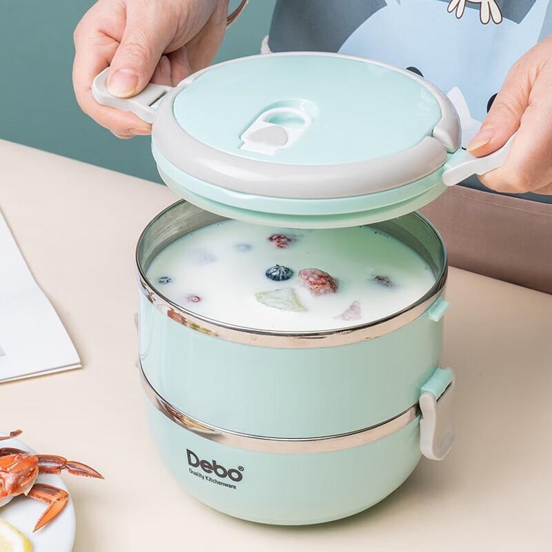 Debo Ailai er 1.4L Stainless Steel Insulated Lunch Box