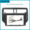 9 Inch Car Radio Fascia Frame Adapter For Toyota Rush 2018+ Stereo Android Dashboard Kit Face Plate