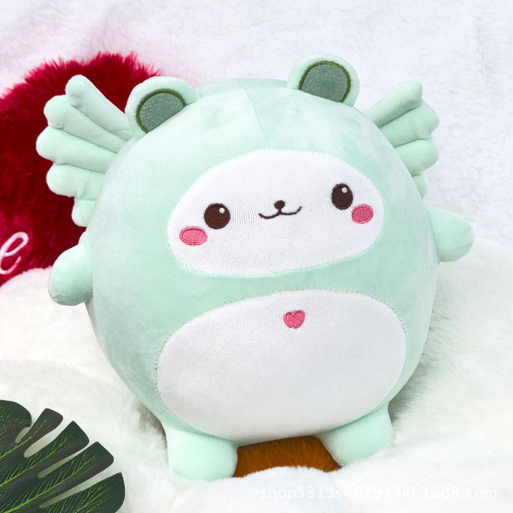 Plush Angel Salamander Decorative With Colorful Wings For Kids And Teens