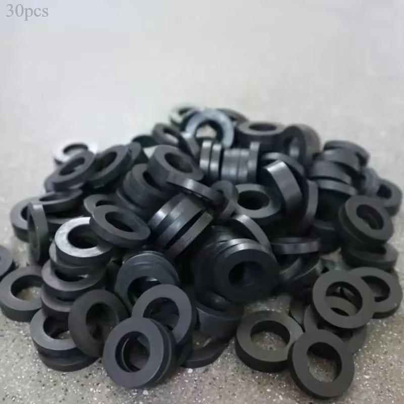 30Pcs Rubber O-ring Set-suitable for Bellows, Shower Hose, Faucet, Water Heater and Regulating Valve