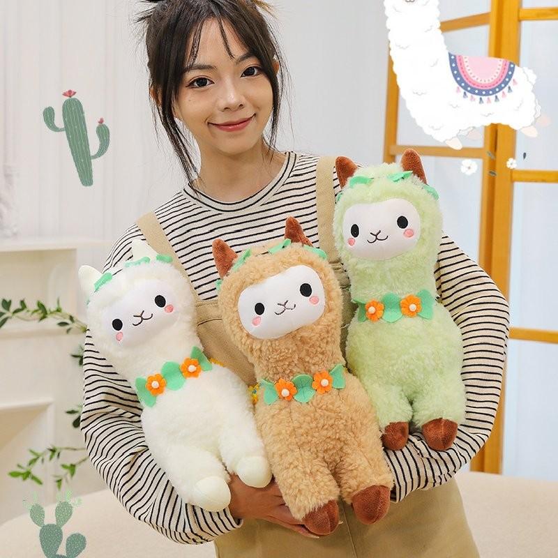 Plush Garland Alpaca Toy Dolls Room Decoration Children Festivals Gift Cotton Pp