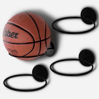 Wall-mounted Basketball Stand Iron Mounted Basketball Soccer A Multi-purpose Ball Placement Rack Storage Rack Display Racks Book