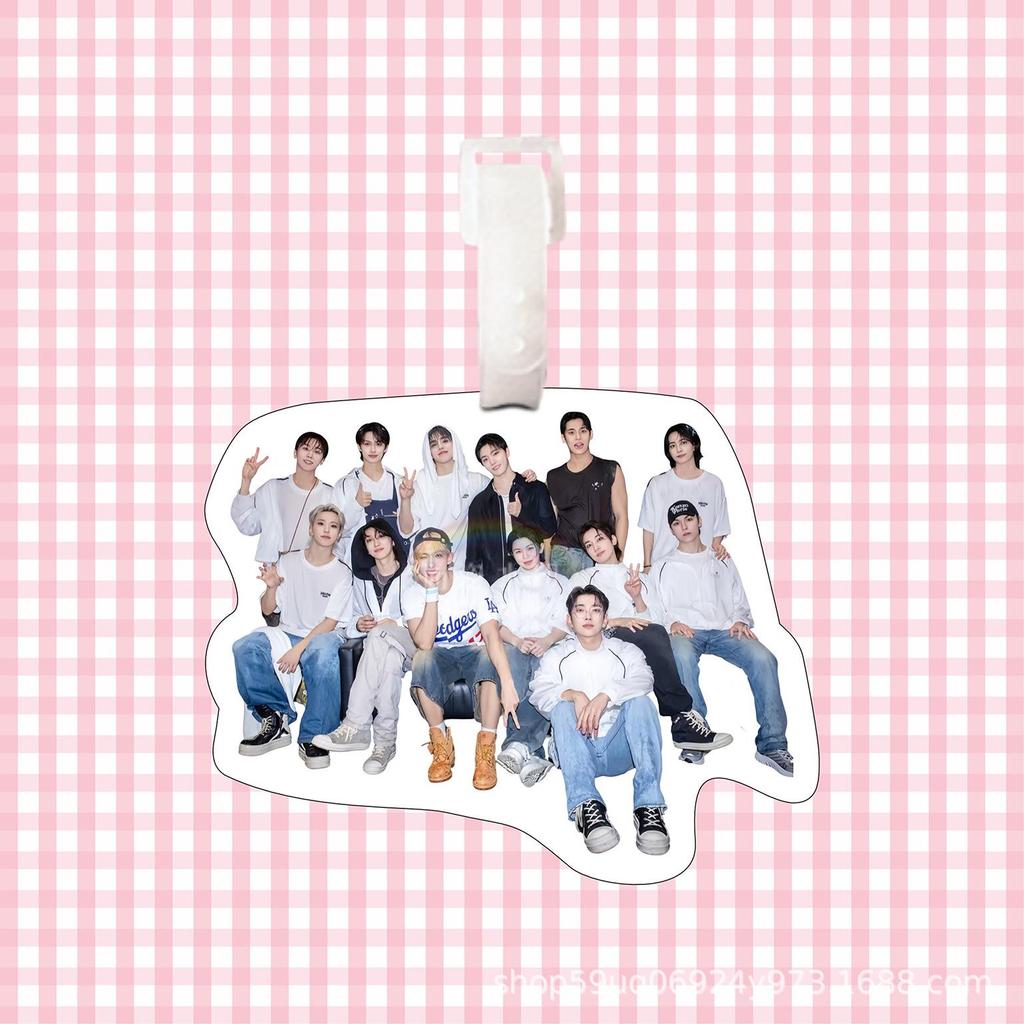 Yoon Jeonghan Seventeen Luggage Tag Keychain Ornament