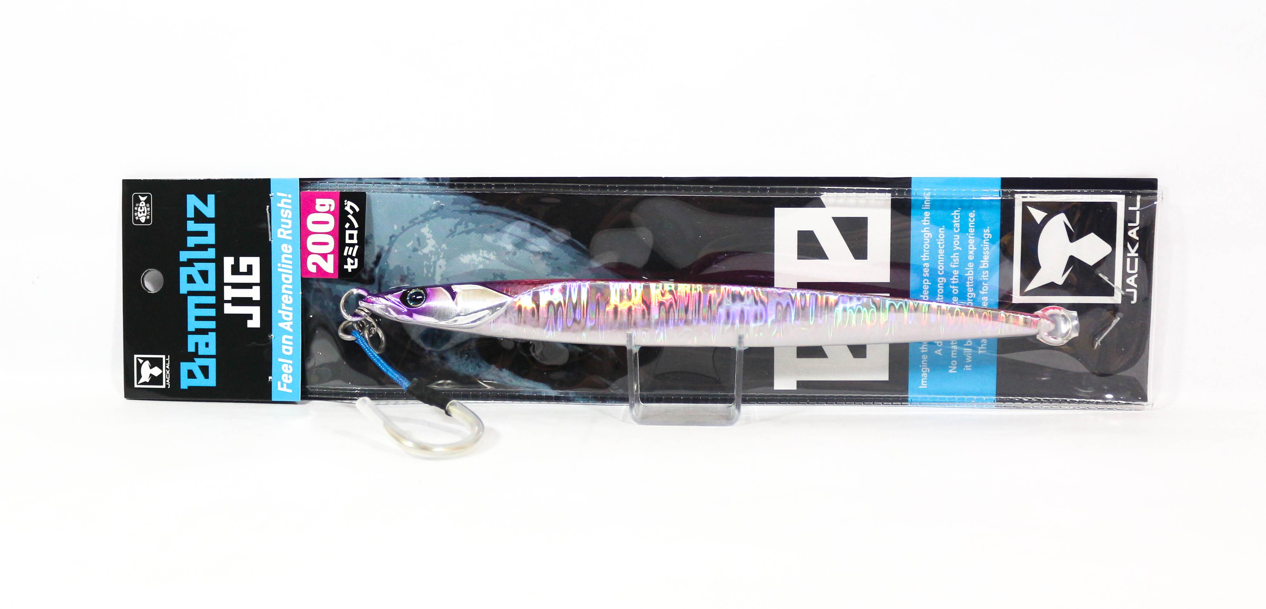 

Jackall Metal Jig Bambluz Semi Long 200 грамм Pink Back Magma (3825)