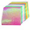 Pearlescent Glitter Origami Paper 15x15 cm - Handmade Square Folding Paper