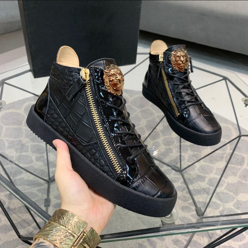 Mode Ädel Läder Herr Casual Skor Festskor Herr Hög Kvalitet Flats Bekväma Tenis Masculino Stor Storlek
