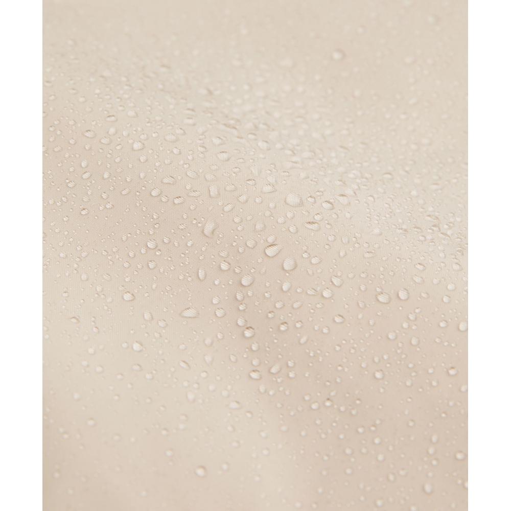 Lululemon Taffeta Removable Hood Long Jacket  Slnsh Collection Mojave Tan