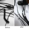 10/20/50/100PC Cable Clips For Car Dash Camera Dashboard Cable Clip Organizer USB Line Cars Phone Charger Cord Holder Manager