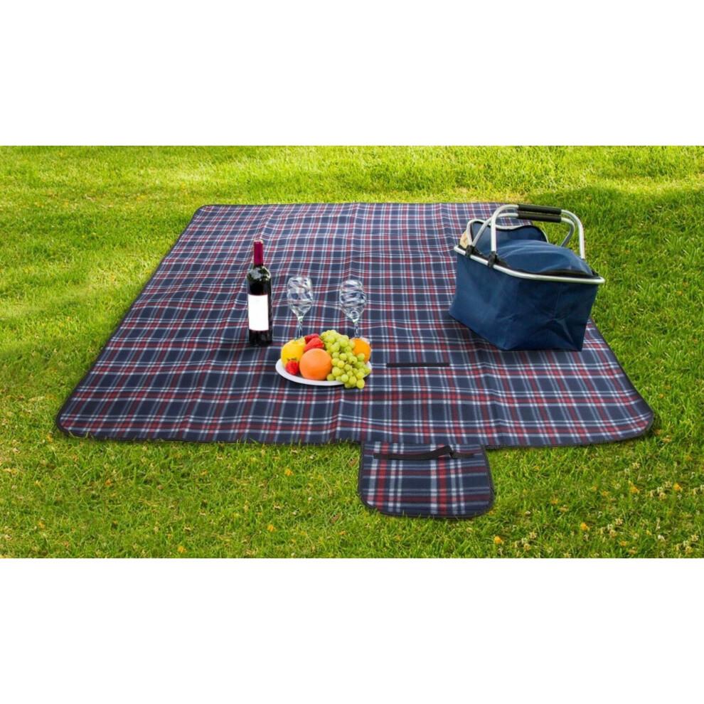 Folding Blanket Camping Outdoor Beach Festival Waterproof Backing Picnic Rug Mat