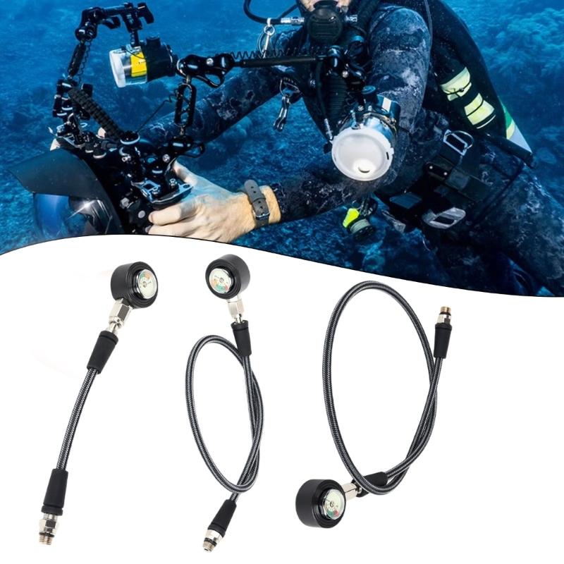 Luminously High Accuracy Pressure Gauge Diving Residual Pressure Gauge Replacement Submersible Pressure Gauge Enduring