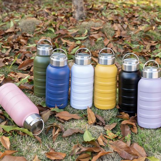 Nerezový vakuový hrnek 750 ml Nepropustný izolovaný termohrnek Nádoba na horké nápoje na cesty Domácí kancelář Posilovna Cestování