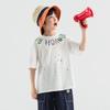 DuoDuoJia Boys' Cooling Letter Print Short Sleeve T-Shirt
