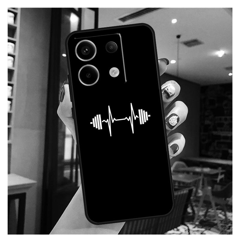 

Bodybuilding Gym Fitness Case For Xiaomi Redmi Note 13 12 11 9 10 Pro 9S 10S 11S 12S Redmi 13 12 10C 12C 13C Coque Redmi Note 9S