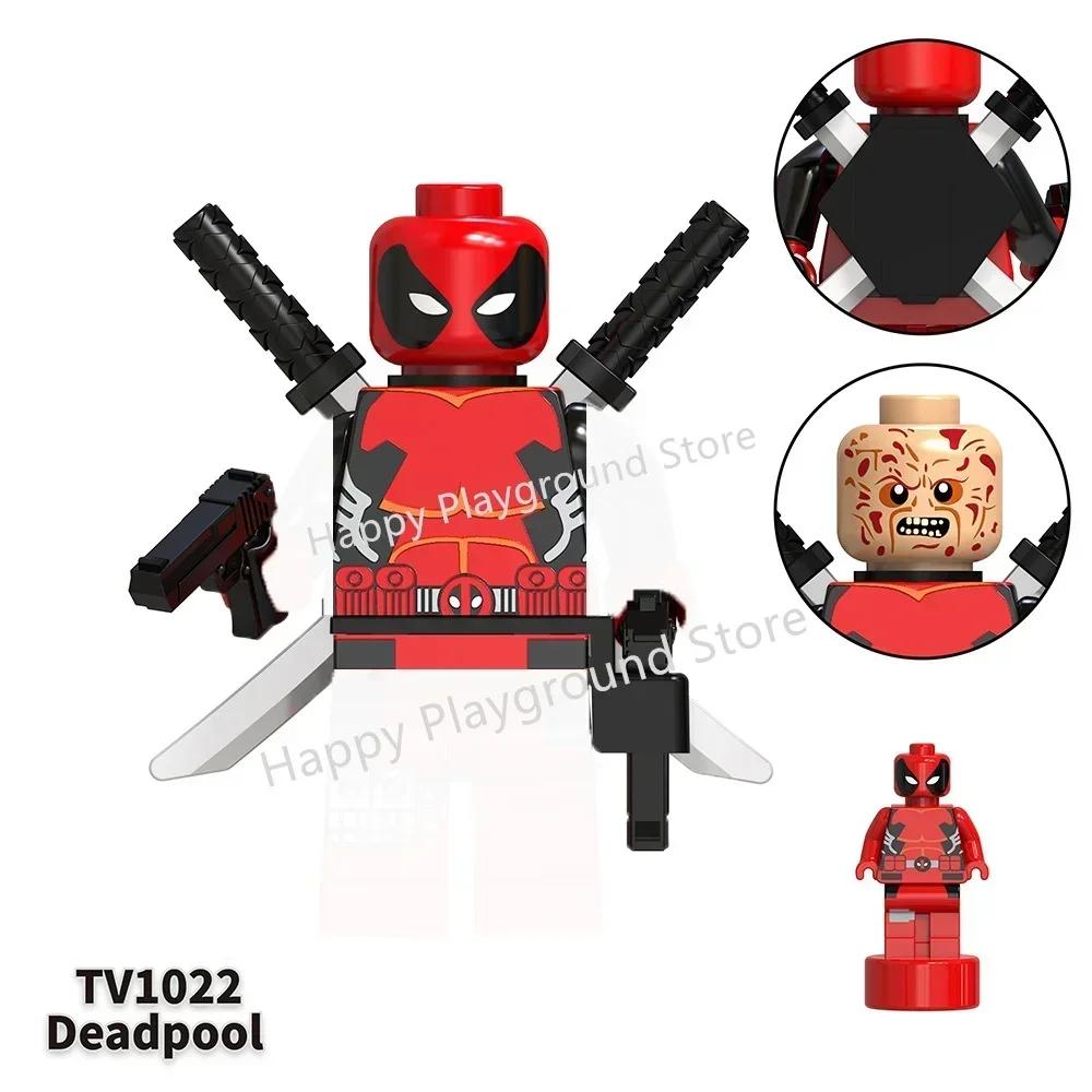 New Anime Super Cartoon TV Movies Heroes Bricks Toy Building Blocks for Kids Collect Toys Model Birthday Gifts