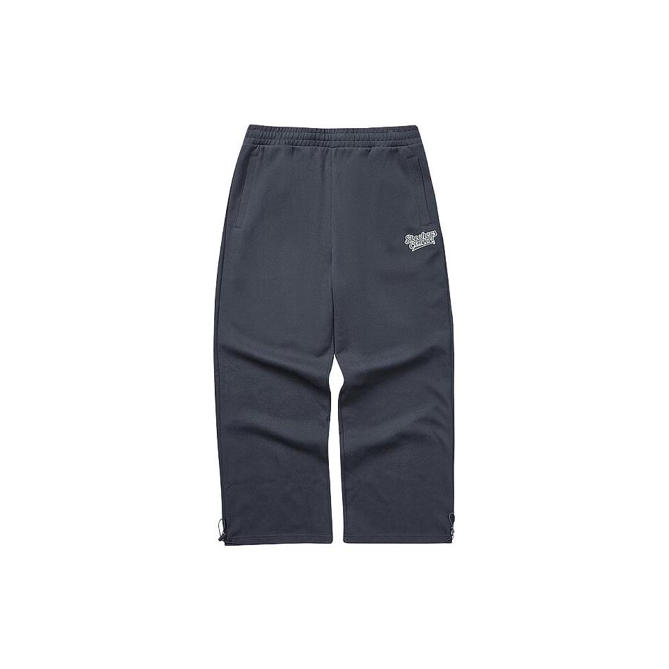 Skechers Solid Mid-Rise Straight Leg Knit Sports Pants Men bottoms Odyssey-Gray L323M076-026R XL