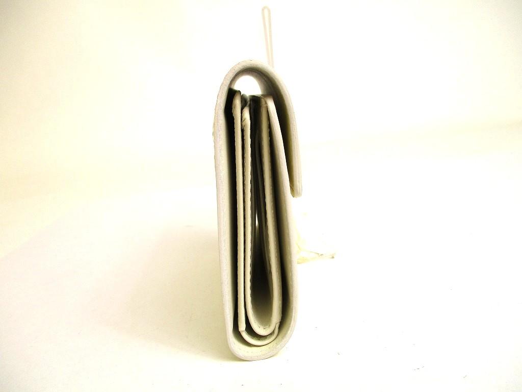 Authentic LOUIS VUITTON Vernis Pearl White Leather Trifold Wallet Koala #a988  Refurbished