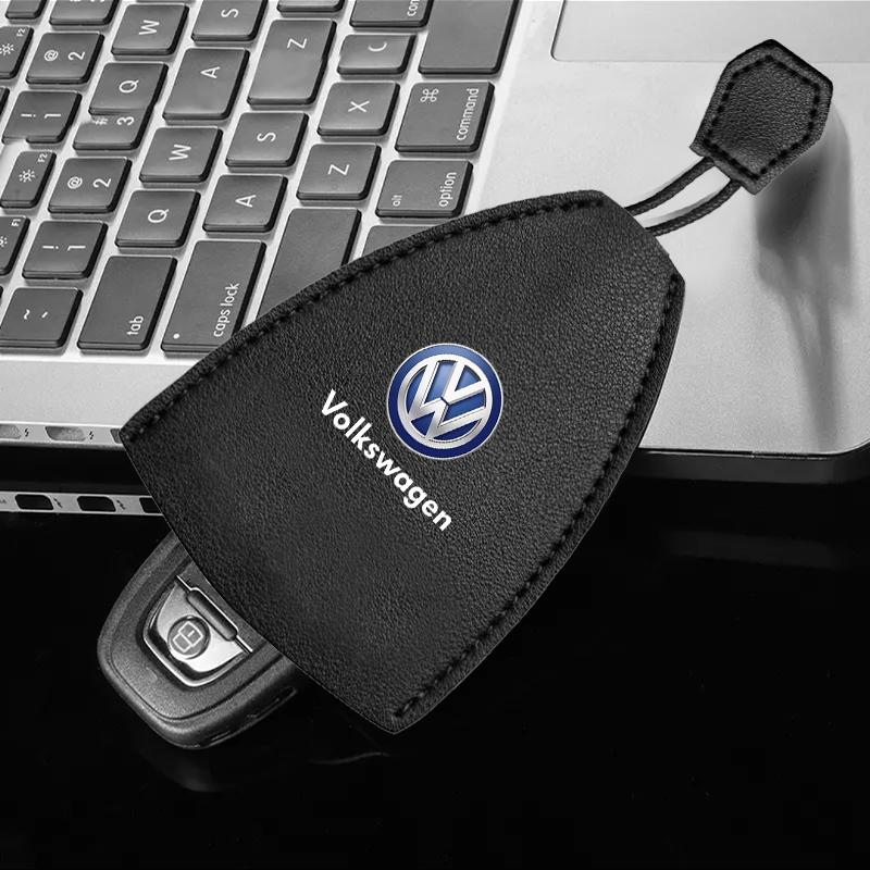 1Pcs Car Key Protection Shell Bag Car Key Case Cover Car Keychain For Volkswagen B7 B6 B5 Golf 4 5 6 Polo Passat CC Jetta Mk6 Tiguan Gol Cross