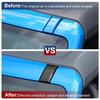 Roof Rail Cargo Rack End Cap Cover Trim Bezel Protet For Ford Bronco + Black