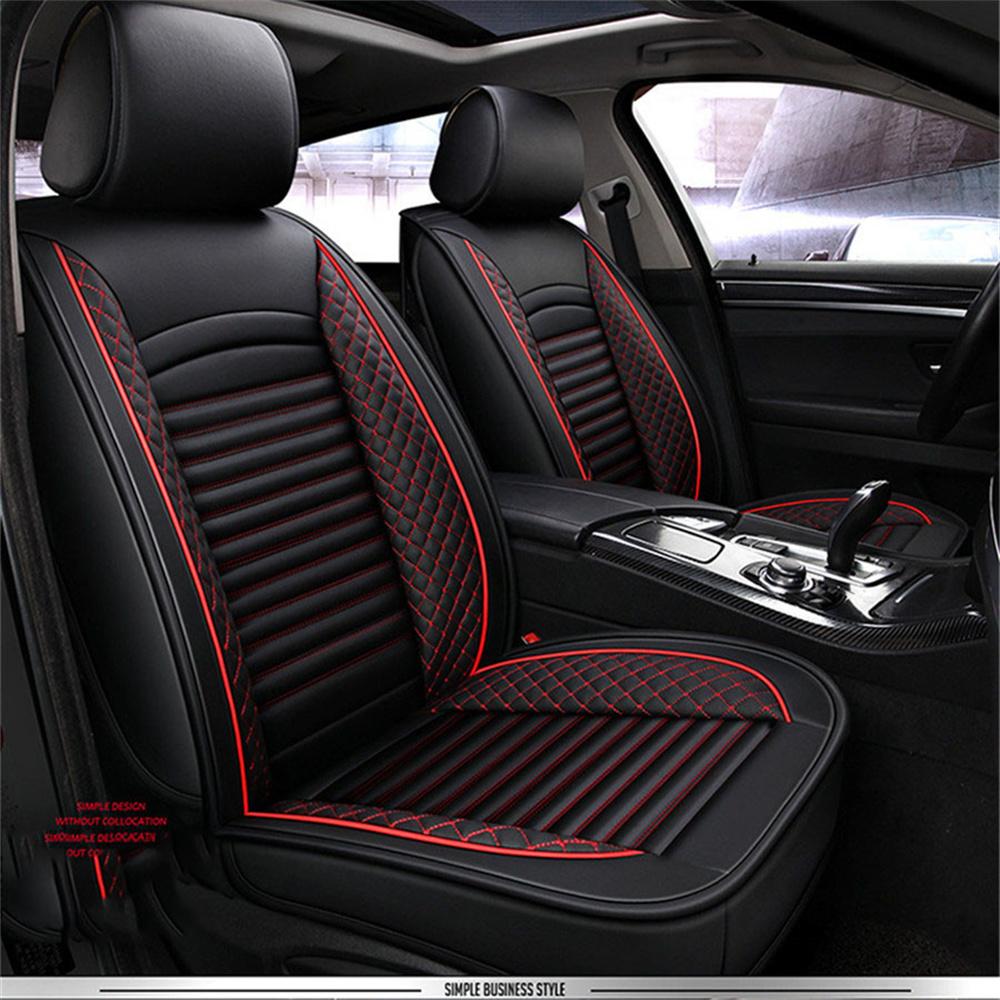 Pu Leather Car Seat Covers For KIA All Models Rio K2/3/4 Cerato Sportage Cars Cushion Auto Accessories Car-styling...