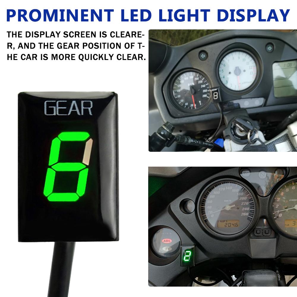 Motorcycle Gear Indicator For Honda CBR 600 F4i CBR600F4i CBR600 F4i CB600F Hornet CB 600 F 400 1100 SF CB 900 F Hornet CBR900RR