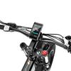 Electric Bicycle Foldable Dukawey 1000Wx2 Motor Full Suspension 48V 17.5AH 26" Fat Tire Ebike For Adult Color LCD Screen BST-6