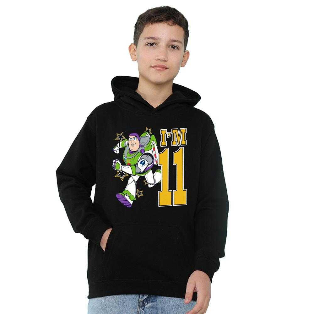 Toy Story Childrens/Kids IÂ´m 11 Buzz Lightyear Birthday Pullover Hoodie