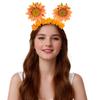 Simulated Sunflower Spring Headband Theme Park Wedding Party Cute Sunflower Headwear