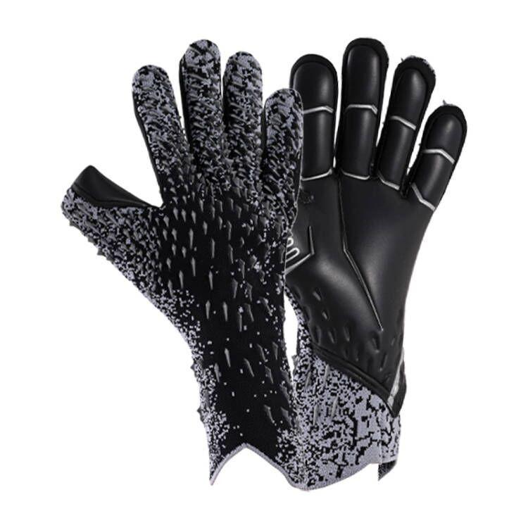 

Футбольные вратарские перчатки Латексные Противоударные Амортизирующие Вратарские перчатки Защитные перчатки No. 8, a pair of