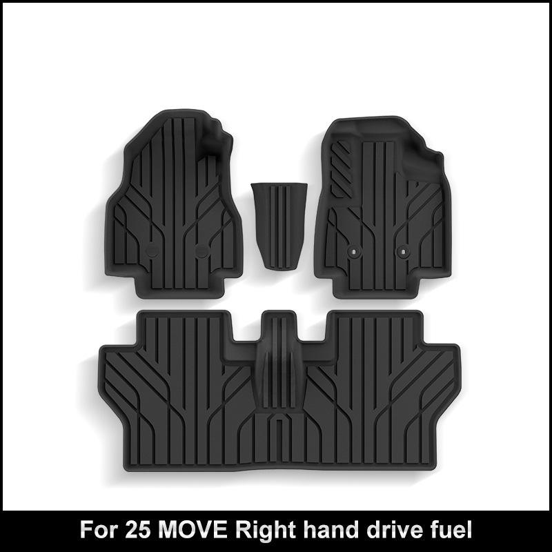 Floor Mats for Daihatsu MOVE RHD Cars: TPE, Dirt-Proof Trunk Liner