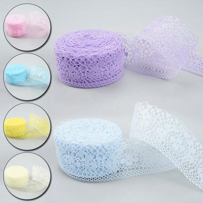 10 m květinové vyšívané vlasové doplňky Materiál Krajka Tkanina Dutina Ručně vyráběný materiál