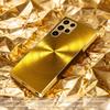 Atmosphère de Mode Simplicité Haut de Gamme Placage Galvanique Verre Coque de Téléphone pour Samsung Galaxy S26 S25 S24 S23 S22 S21 FE, Ultra, Plus