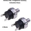 FSC17492134 Normally Closed 2 Blade Kick-Off Low Air Pressure Indicator Switch 1749-2134 FSC-1749-2134 fits Freightliner Century Columbia Class
