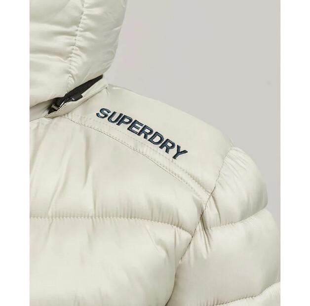 Superdry Code Lwt Crop Sport Padded Jacket