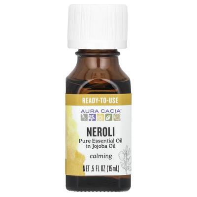 Pure Essential Oils Jojoba Oil, Neroli, 15 Ml (0.5 Fl Oz)