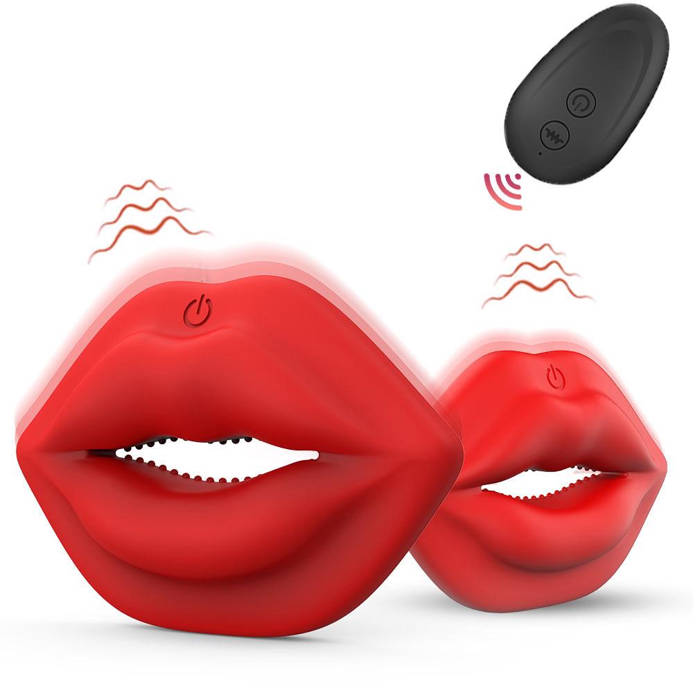 Nipple Toys Couples Sex Toys,Rechargeable Nipple Vibrator & Clit Stimulator for Women, 9 Vibration & Tongue Licking Modes, Adult Sex Toy