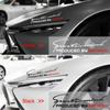 1Pcs Car Front Head Light Eyebrow 3D Sticker Decorator Sport Design For Mitsubishi Pajero Outlander XL Montero Lancer Triton l200 Galant