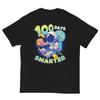 100 Days Smarter Astronaut Space 100th Day Of School Boys Tshirt