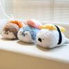Seal Plush Toy 40cmKawaii Sushi Otter Plush Toy Delicious Rice And Sea Dogs Marine Organism Doll Animal Soothing Sleep Pillow
