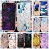 For Realme 3 Pro Case Soft Silicone Marble Butterfly Cover For OPPO Realme 3 Pro RMX1851 Coque Realme3 3i RMX1825 RMX1821 Fundas