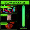 600 Pcs Fishing Glow Sticks Bulk 1.5 Inch Mini Glow Sticks Small Glow In The Dark Bobbers Night Fishing Glow Stick Rod Tip Glow
