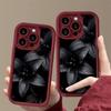 Retro Dark Floral Lily Pattern Phone Case for IPhone 17 Air 16 16E 15 14 13 12 Mini 11 Pro Max X XS XR 7 8 Plus Shockproof Cover