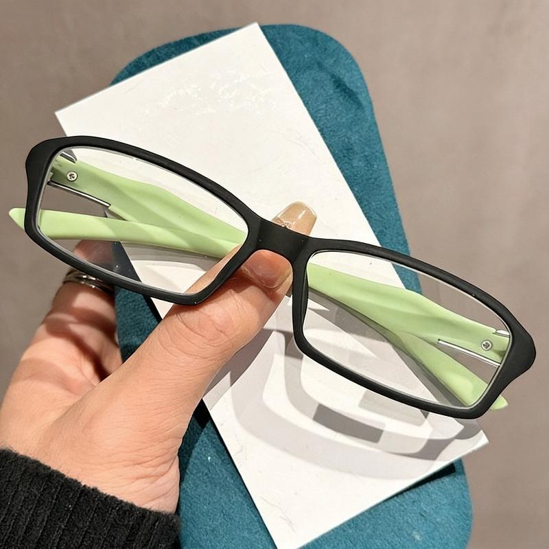 Sports Style Square Frame Anti Blue Light Presbyopia Eyewear Fashionable High Definition Reading Glasses Diopter +1.0 To +4.0