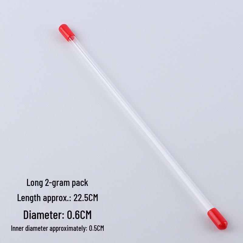 Acrylic Agarwood Incense Holder: Transparent Tube with Large Capacity for Storage