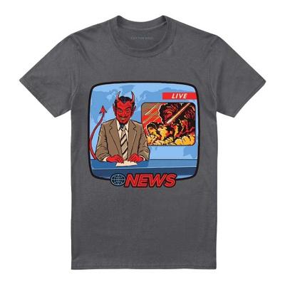Steven Rhodes Unisex Adult Breaking News T-Shirt