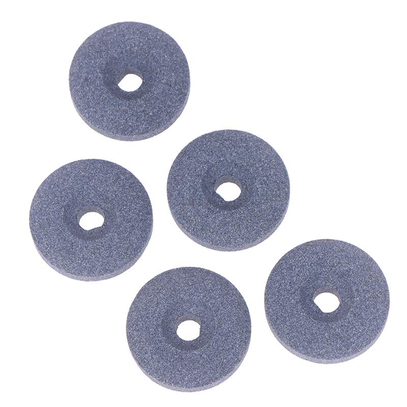 5Pcs 3Cm Grey Sharpener Stones Electric Motorized Knife Sharpener Accessories Kitchen Tool Sharpener Replacement Grinding Wheel