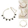 Snygg Flerfärgad Fjärilshänge Halsband Trendig Minimalistisk Choker För Kvinnor