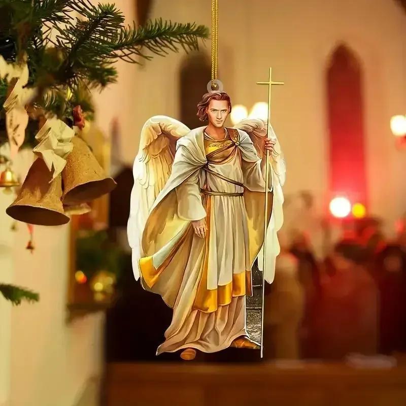 

2D acrylic flat Christmas decoration prayer ornaments