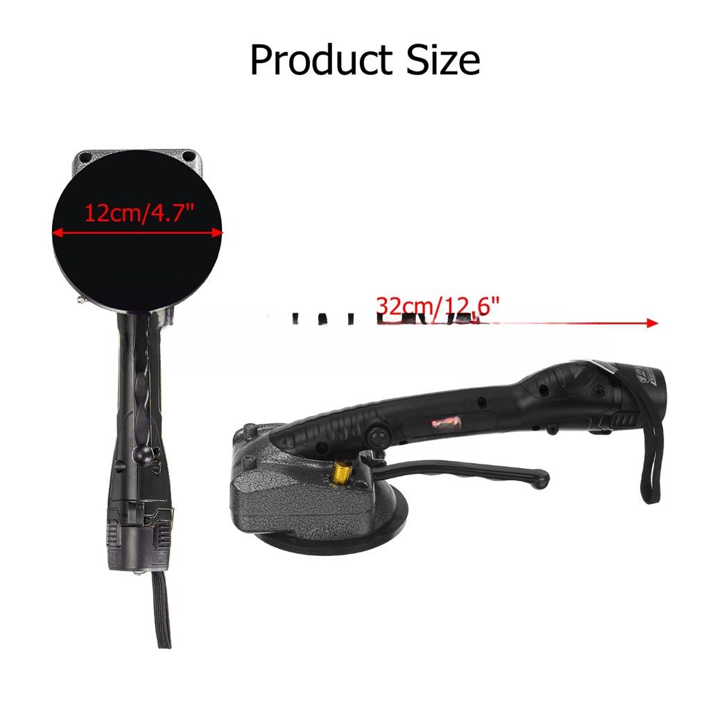 1000W 80x80cm Vibrator für Fliesen Verfliesen Putzen Maschine Fliesenlegen mit 2500mAh Akku Automatischer Bodenrüttler