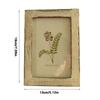 Picture Frame Decorative Wood Picture Frames Vintage 3x5 Inch Tabletop and Wall Mount Photo Display for Wedding